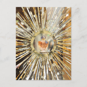 Parfym flaska vykort