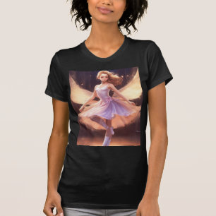 Pari-design för förenklad svart t-shirt