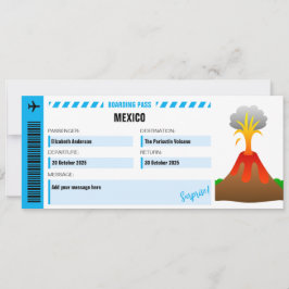 Paricutin Volcano Surprise Resa Biljett