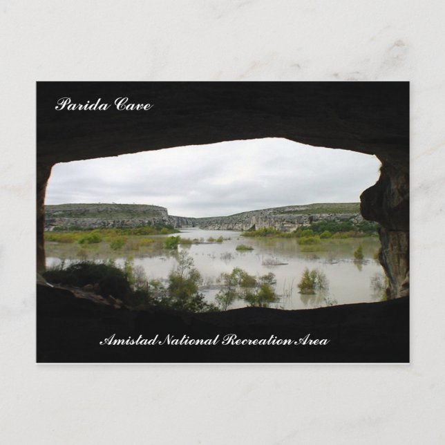 Parida grotta vykort (Framsida)