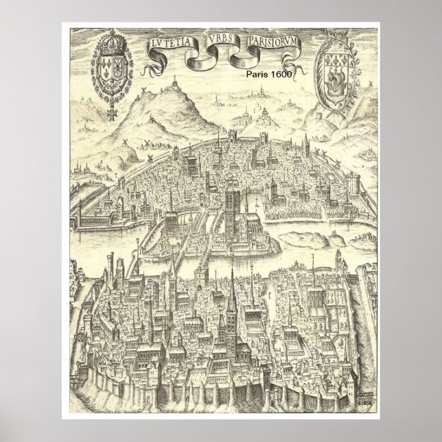 Paris 1600 Poster (Framsidan)