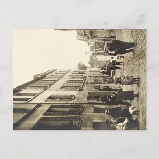 Paris 18è impasse Traînée 1904 Helg Vykort (Framsida)