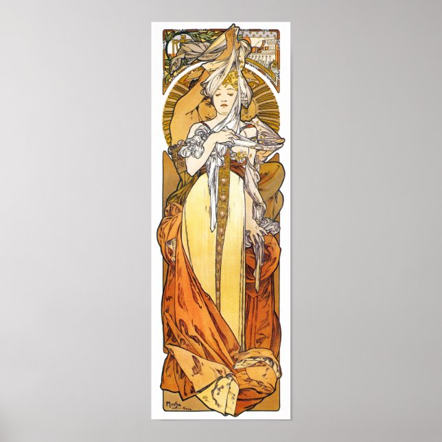 Paris 1900, Alphonse Mucha Poster (Framsidan)