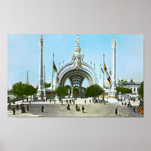 Paris 1900 - Expostion Universelle Weltausstellung Poster