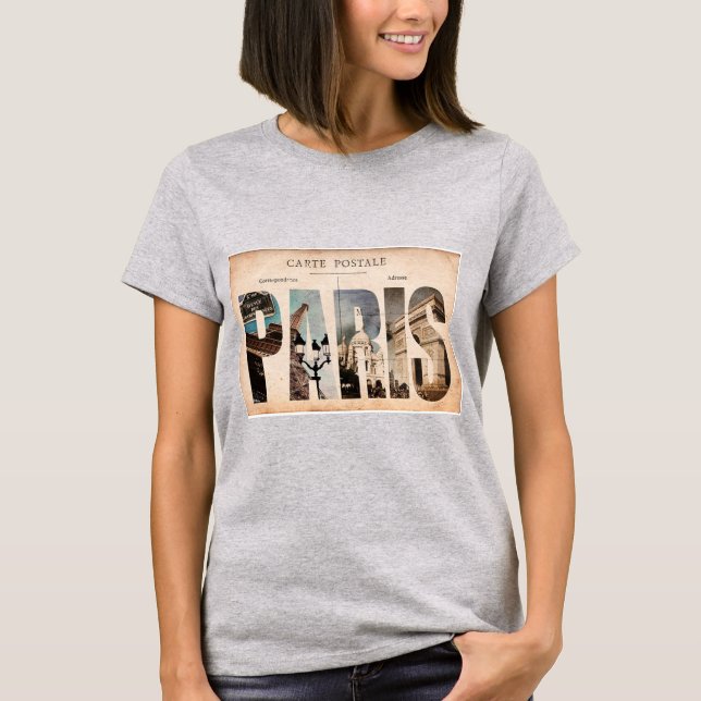 Paris 1900 t shirt (Framsida)