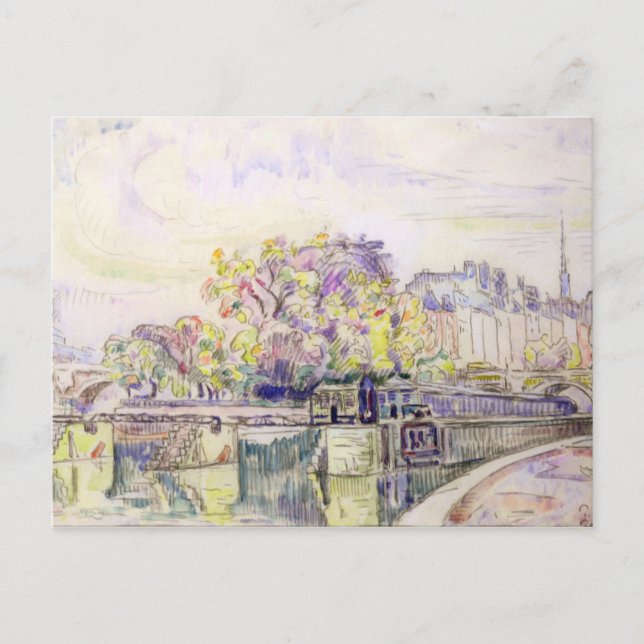 Paris, 1923 vykort (Framsida)