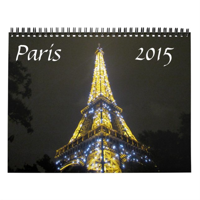 paris 2015 kalender (Omslag)