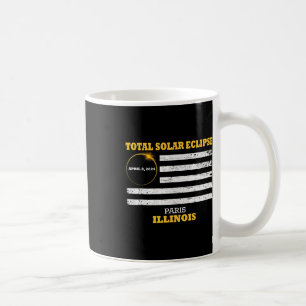 Paris 2024 Solar Eclipse 2024 040824 Eclipse Kaffemugg