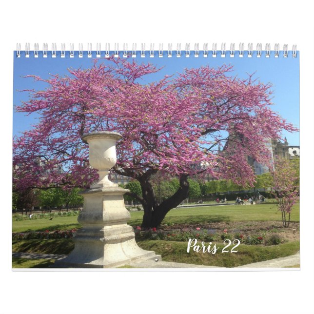 Paris 22-kalender kalender (Omslag)