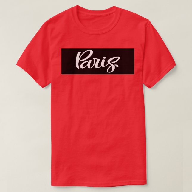 Paris 2 t shirt (Design framsida)