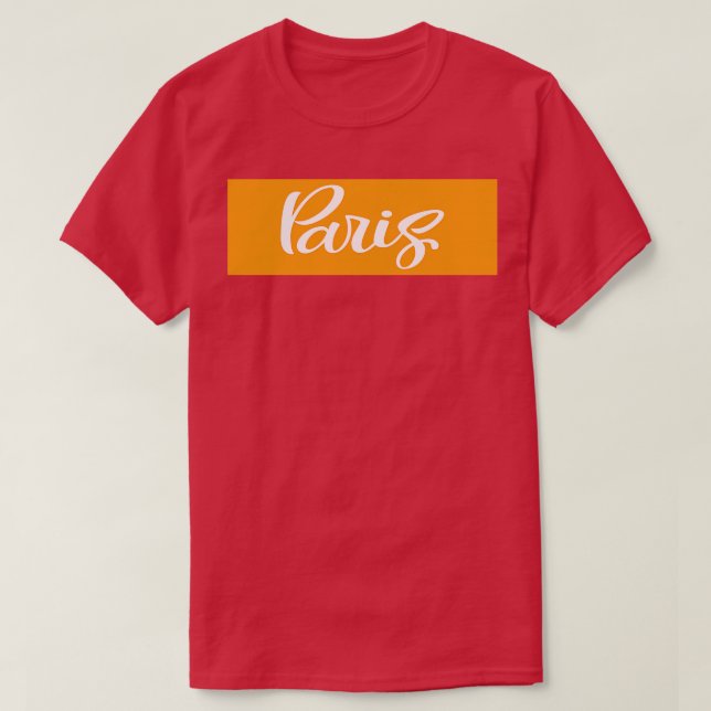 Paris 3 t shirt (Design framsida)