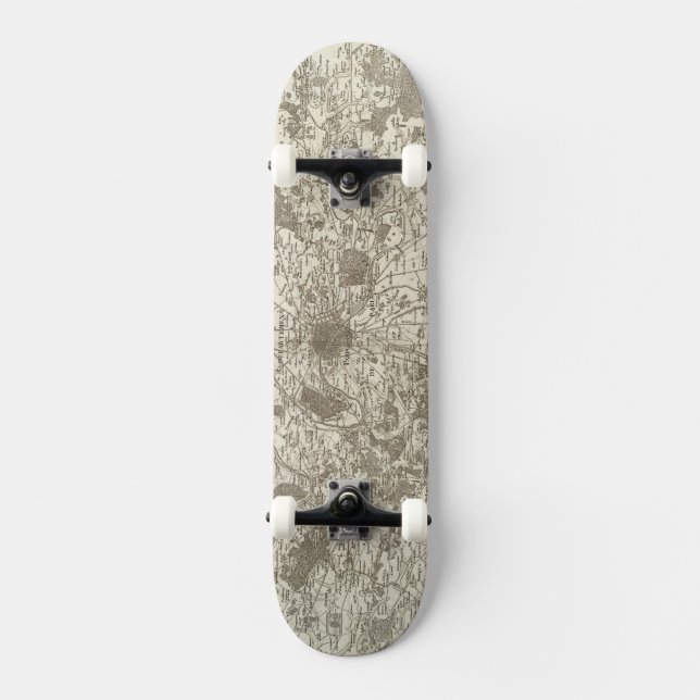 Paris 5 skateboard bräda 20 cm (Framsida)
