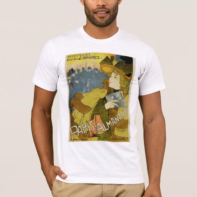 Paris-Almanach T-shirt (Framsida)