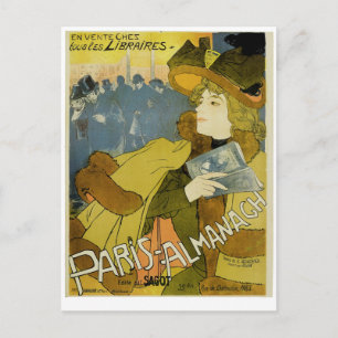 Paris-Almanach Vykort