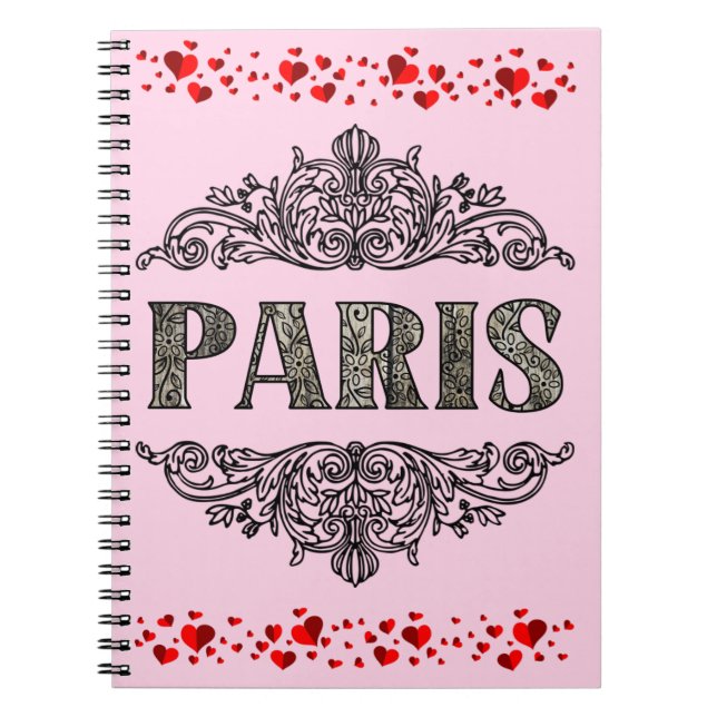 Paris anteckningsbok (Framsidan)