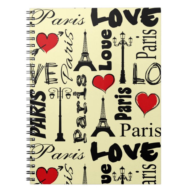 Paris Anteckningsbok (Framsidan)