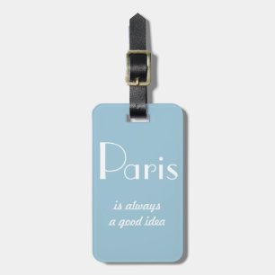 Paris är alltid en bra idé bagagebricka