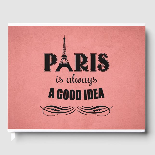 Paris är alltid en bra idé gästböcker (Framsida)