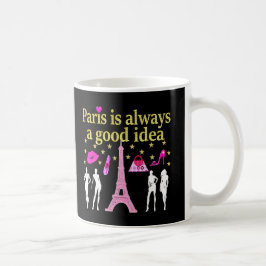 PARIS ÄR ALLTID EN BRA IDÉ KAFFEMUGG