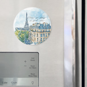 Paris är alltid en bra idé Pass Magnet