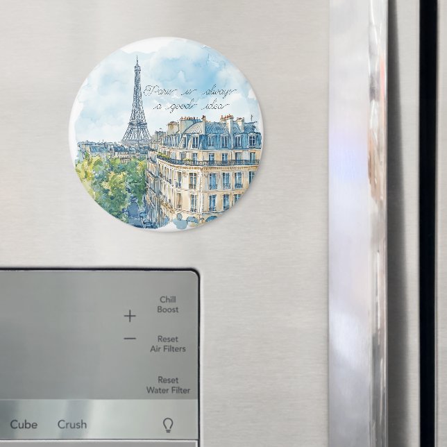 Paris är alltid en bra idé Pass Magnet (In Situ (Fridge))
