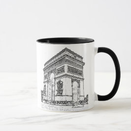 Paris ~ Arc de Triomphe Mugg
