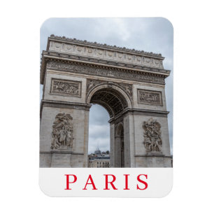Paris Arc de Triomphe view-kylskåp Magnet