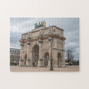 Paris Arc du Carrousel view puzzle Pussel