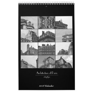 Paris arkitekturkalender kalender