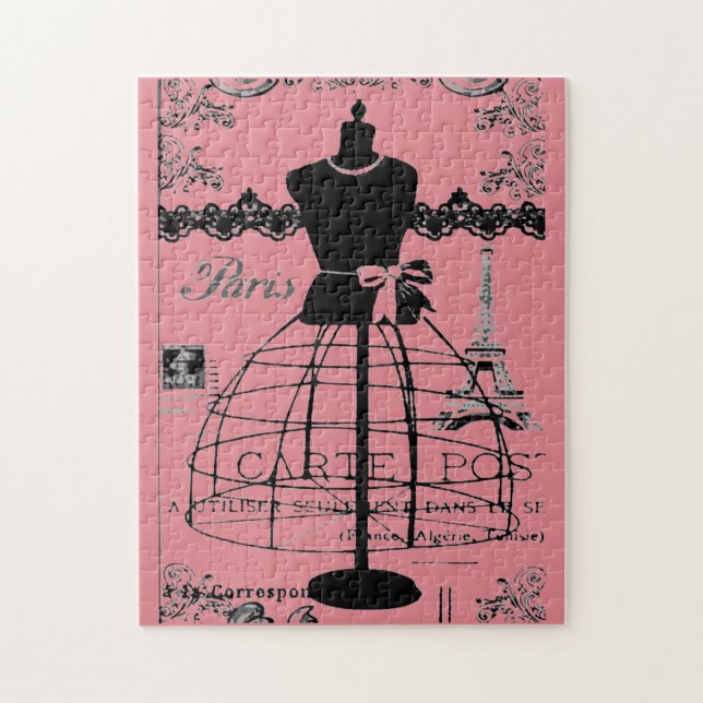 Paris Art Deco Pussel (Vertikal)