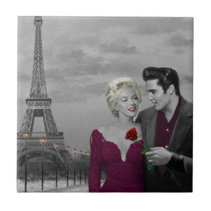 Paris B&W Kakelplatta
