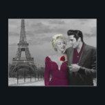 Paris B&W Vykort<br><div class="desc">© 2013 CHRIS CONSANI | PRODUCERAT UNDER LICENS FRÅN ARTIST,  PUBLICERAT OCH DISTRIBUERAT AV JADEI GRAPHICS,  ALLA RESERVERADE HÖGER/2014 EPE ELVIS PRESLEY ÄR REGISTRERADE VARUMÄRKEN MED ELVIS PRESLEY ENTERPRISES,  INC.</div>