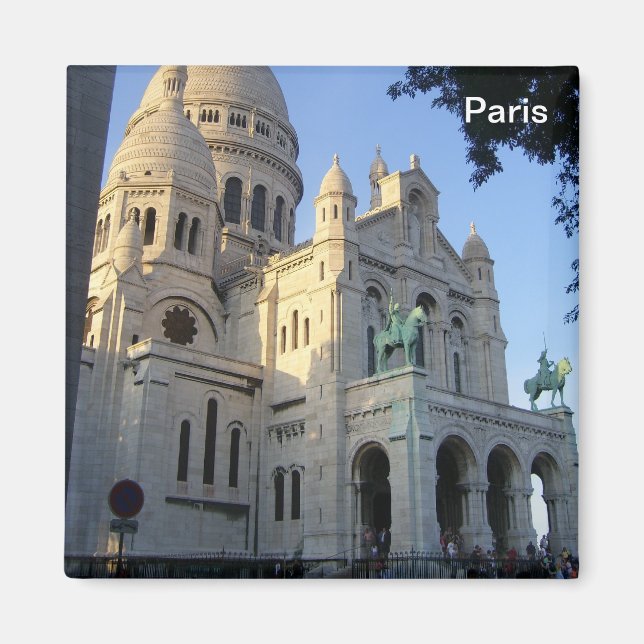 Paris - Basilique du Sacr�-Coeur - Magnet (Framsidan)