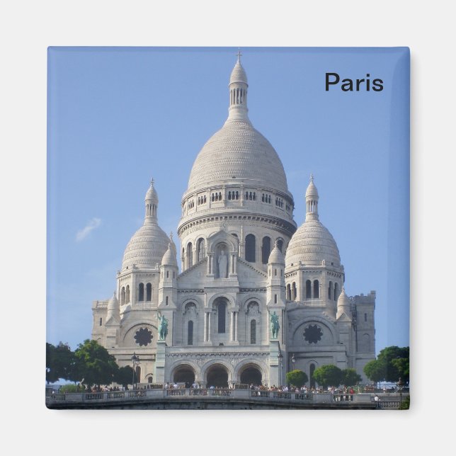 Paris - Basilique du Sacr�-Coeur - Magnet (Framsidan)