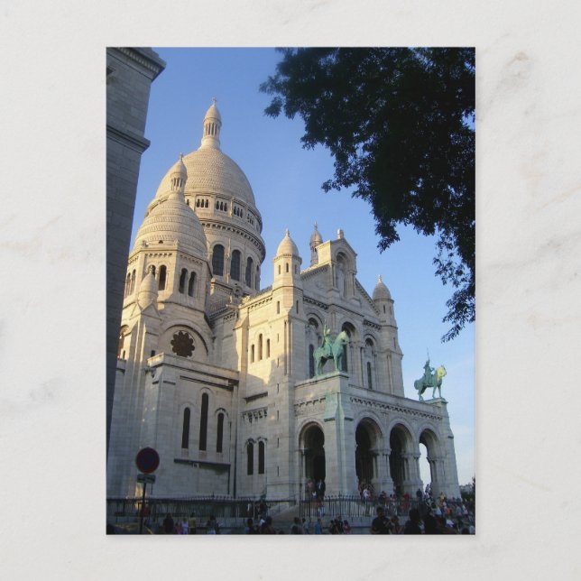 Paris - Basilique du Sacr �-Coeur - Vykort (Framsida)