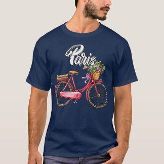 Paris Bike T Shirt