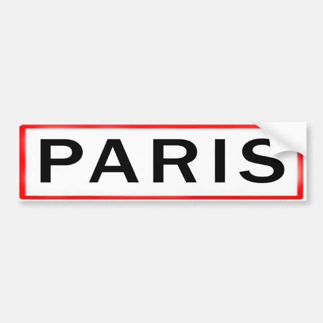 PARIS BILDEKAL (Framsidan)