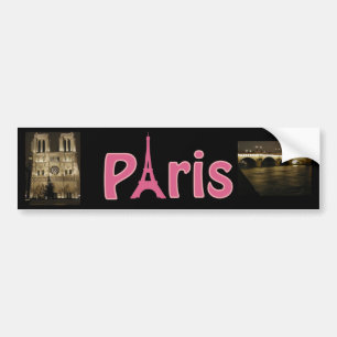 Paris Bildekal