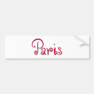 Paris Bildekal