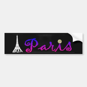 Paris Bildekal