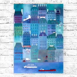 Paris Blues Poster