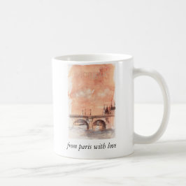 PARIS BONJOUR KAFFEMUGG