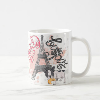 Paris Bonjour Kaffemugg