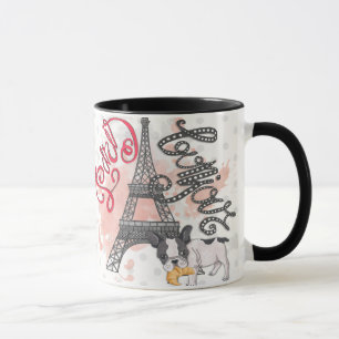 Paris Bonjour Mugg