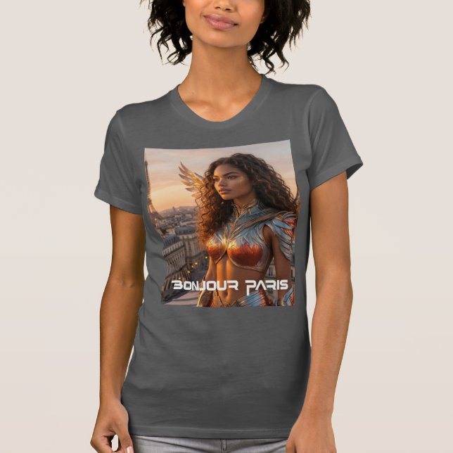 PARIS - BONJOUR T SHIRT (Framsida)