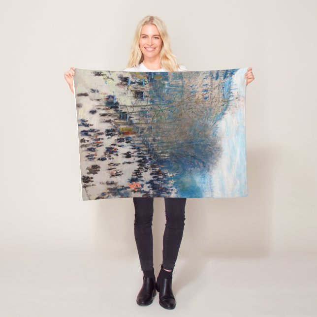 Paris Boulevard, Claude Monet Fleecefilt (På plats)