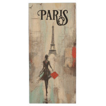 Paris Bound Woman i Black