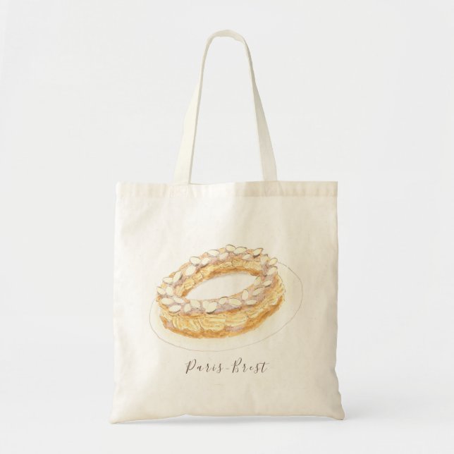 Paris-Brest-vattenfärg Tygkasse (Framsidan)