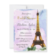 Paris Bröllopsdusch
