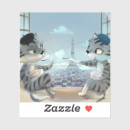 Paris by Day Vinyl Sticker - Joy (olika storlekar) Klistermärken